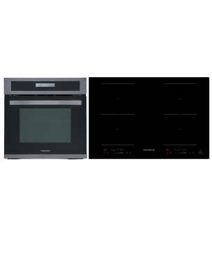 RESPEKTA DIGISET8BS8800I, Backofenset (Induktionskochfeld, A, 66 Liter)