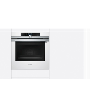 SIEMENS HB674GBW1, Einbaubackofen (Einbaugerät, 71 Liter, 594 mm breit), iQ700