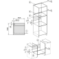MIELE H 2467 B ACTIVE, Einbaubackofen (Einbaugerät, 76 Liter, 595 mm breit)
