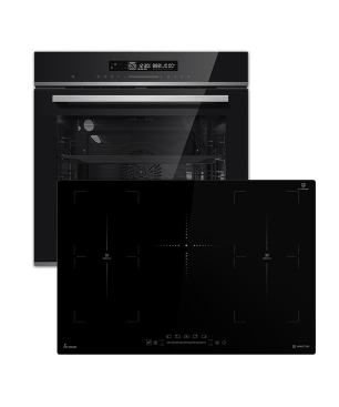 KKT KOLBE SET8017IH77FZ, Einbauherd-Set (Induktion, A+, 72 Liter)