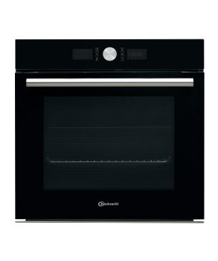 BAUKNECHT BAKO BLACK INDUKTION, Backofenset (Induktionskochfeld, A+, 71 Liter)