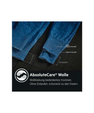 AEG T8DB66685 Wärmepumpentrockner Serie 8000 mit AbsoluteCare Trommelsteuerung (8 kg , A+++)