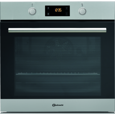 BAUKNECHT BAKO PIN 2021, Einbaubackofenset (Induktionskochfeld, A+, 71 Liter)