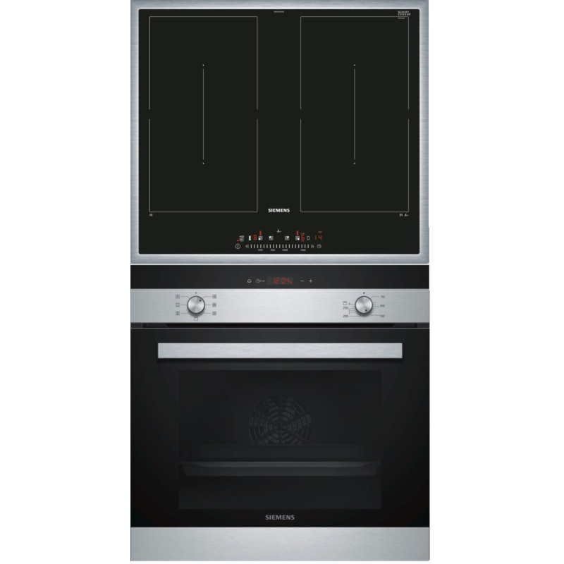 SIEMENS REFURBISHED (*) EQ112DA1ZM iQ100/iQ500, iQ100/iQ500, Backofenset (Induktionskochfeld, A -20%, 66 Liter)