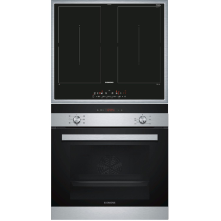 SIEMENS REFURBISHED (*) EQ112DA1ZM iQ100/iQ500, iQ100/iQ500, Backofenset (Induktionskochfeld, A -20%, 66 Liter)
