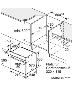 BOSCH HBD 435 RS 62 (HBA533BS1+PIF64RBB5E), Einbaubackofenset (Induktion, A, 71 Liter)