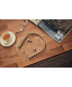 SONY WI-1000X, Neckband Kopfhörer Bluetooth Gold
