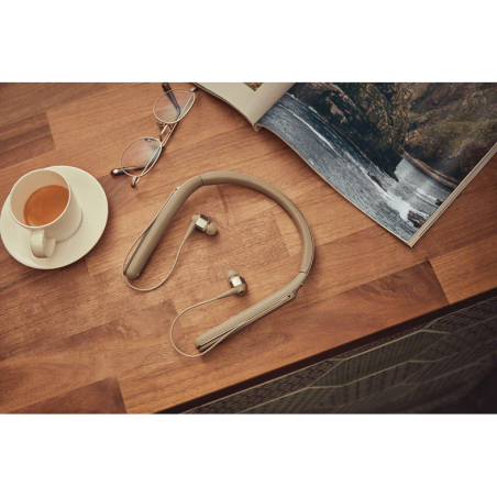 SONY WI-1000X, Neckband Kopfhörer Bluetooth Gold