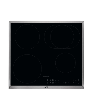 AEG KOMB306PI Serie 6000 mit SurroundCook Ringheißluftsystem (mit Pyrolyse), Einbaubackofenset (Induktionskochfeld, A+, 72 Lit