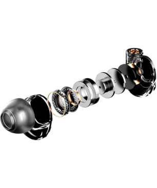 AUNE Jasper, In-ear Kopfhörer Silber