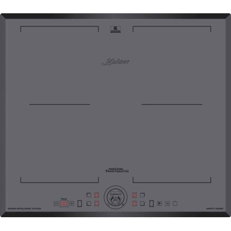 KAISER KCT 6730 FIG inkl. Grillplatte Induktionskochfeld (60 cm breit, 4 Kochfelder)