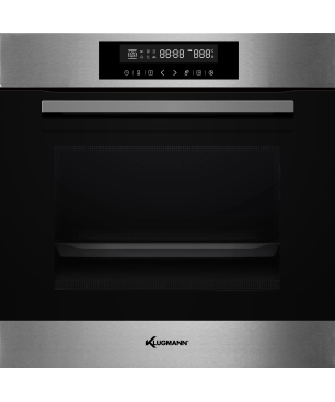 KLUGMANN KO609TCX + KVC600, Einbaubackofenset (Vitroceramic Kochfeld, A, 70 Liter)