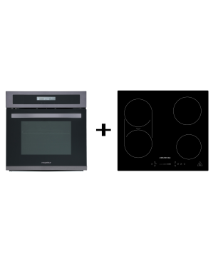 RESPEKTA DIGISET8BS6600I, Backofenset (Induktionskochfeld, A, 66 Liter)