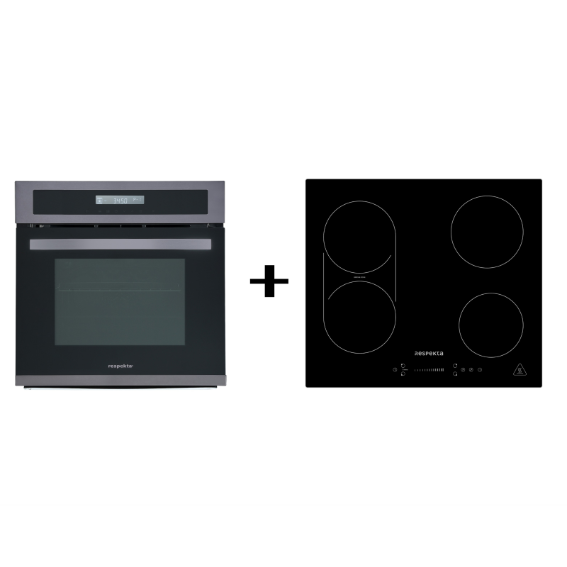 RESPEKTA DIGISET8BS6600I, Backofenset (Induktionskochfeld, A, 66 Liter)