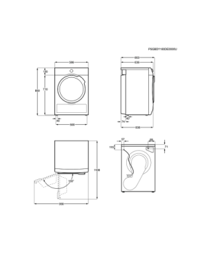 AEG T8DB66685 Wärmepumpentrockner Serie 8000 mit AbsoluteCare Trommelsteuerung (8 kg , A+++)