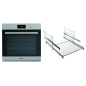 BAUKNECHT REFURBISHED (*) BAKO PIN 2021,, Einbaubackofenset (Induktionskochfeld, A+, 71 Liter)