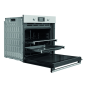BAUKNECHT REFURBISHED (*) BAKO PIN 2021,, Einbaubackofenset (Induktionskochfeld, A+, 71 Liter)