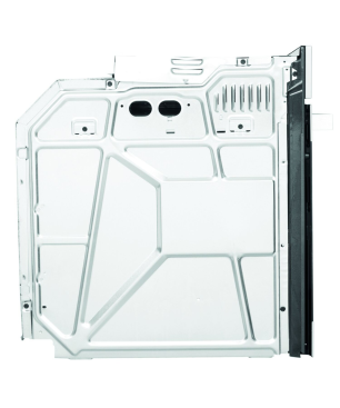 BAUKNECHT REFURBISHED (*) BAKO PIN 2021,, Einbaubackofenset (Induktionskochfeld, A+, 71 Liter)