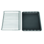 BAUKNECHT REFURBISHED (*) BAKO PIN 2021,, Einbaubackofenset (Induktionskochfeld, A+, 71 Liter)