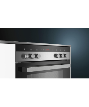 SIEMENS EQ411TA10 iQ100 (Backofen), iQ300 (Kochfeld), Einbauherdset (Elektrokochfeld, A, 66 Liter)