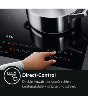 AEG IKE64441XB Induktionskochfeld (600 mm breit, 4 Kochfelder)