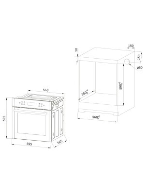 KKT KOLBE SET8313IH77FZ, Herdset (Induktion, A+, 70 Liter)