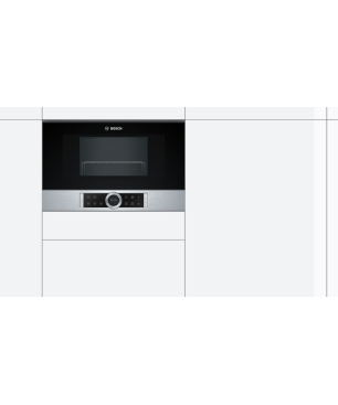 BOSCH BEL 634 GS 1 EDELSTAHL, Mikrowelle (900 Watt, Grillfunktion)