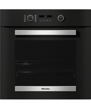 MIELE H 2465 B ACTIVE, Einbaubackofen (Einbaugerät, 76 Liter, 595 mm breit)