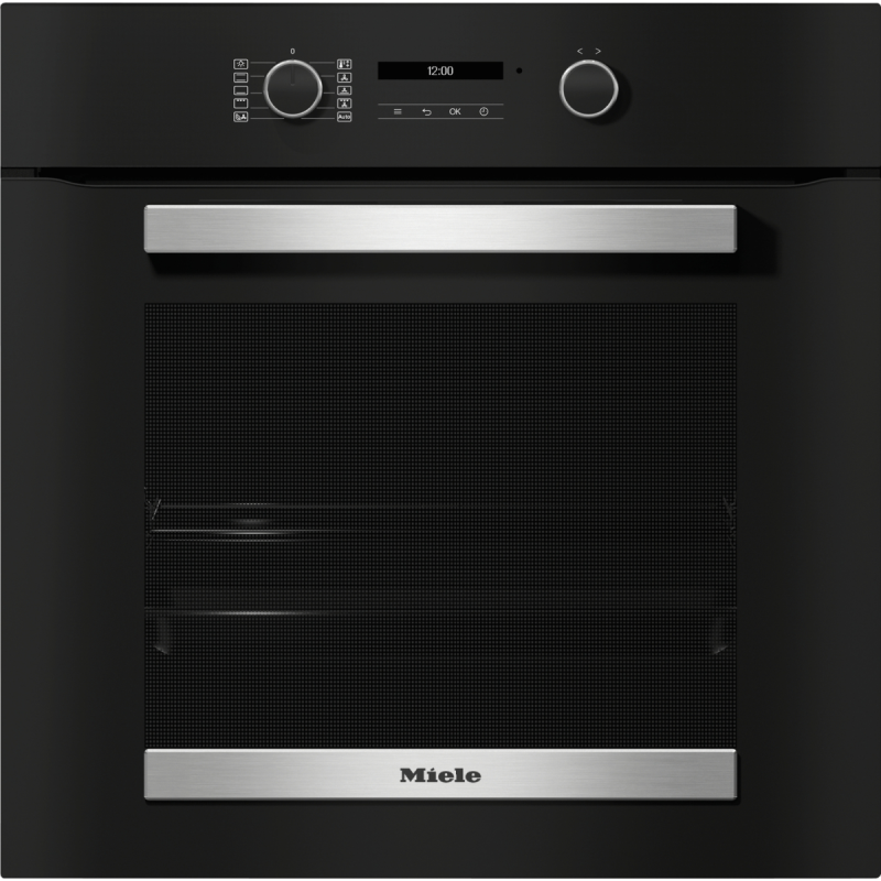 MIELE H 2465 B ACTIVE, Einbaubackofen (Einbaugerät, 76 Liter, 595 mm breit)