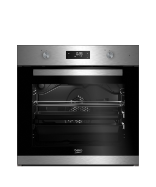 BEKO BIM12301XP, Backofen (Einbaugerät, 71 Liter, 594 mm breit)