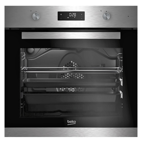 BEKO BIM12301XP, Backofen (Einbaugerät, 71 Liter, 594 mm breit)