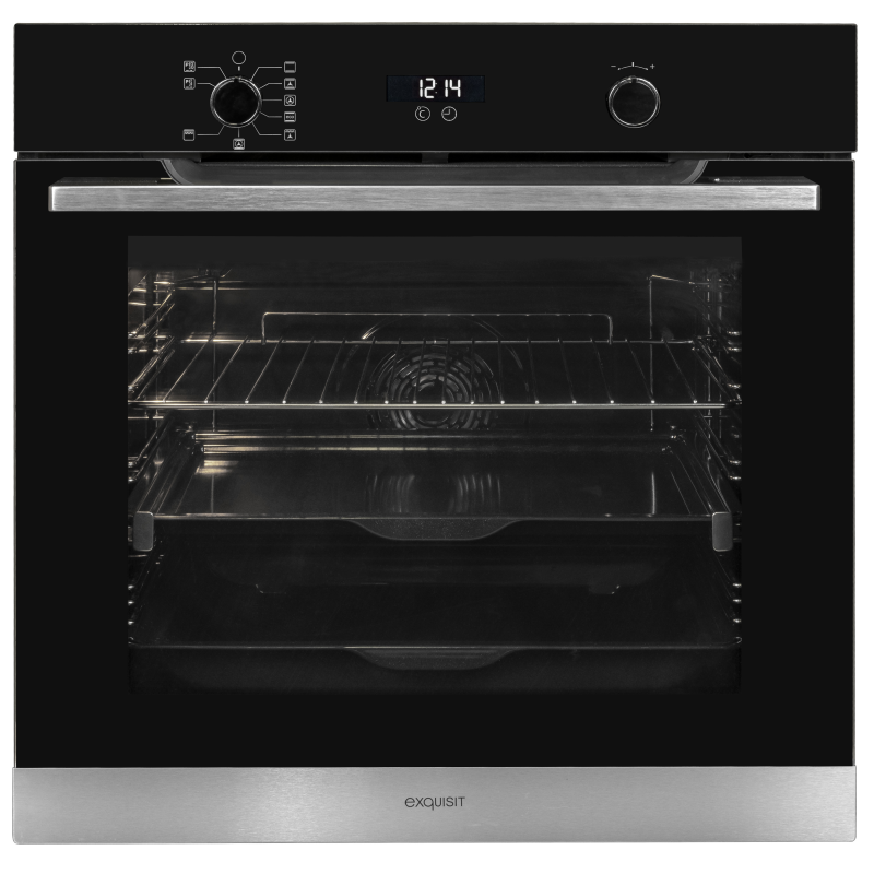 EXQUISIT EBEP 707-18 H Einbaubackofen (Einbaugerät, A+, 73 Liter, 592 mm breit)