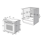 KKT KOLBE SET8017_59RL, Herdset (Elektrisch, A+, 70 Liter)
