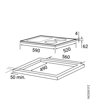 KKT KOLBE SET8015W2FZ, Herdset (Induktion, A, 70 Liter)