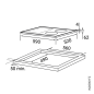 KKT KOLBE SET8015W2FZ, Herdset (Induktion, A, 70 Liter)