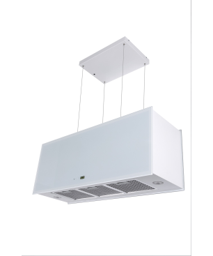 GURARI GCH I 333 90 WH Prime/2, Dunstabzugshaube (90 cm breit)