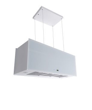GURARI GCH I 333 90 WH Prime/2, Dunstabzugshaube (90 cm breit)
