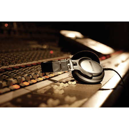 SHURE SRH940, Over-ear Kopfhörer Silber/Schwarz