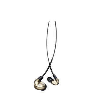 SHURE SE535-V+UNI-EFS, In-ear Kopfhörer Transparent/Schwarz