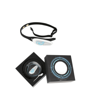 MACROTELLECT BrainLink Lite EEG, Neckband EEG-Headset Bluetooth weiß