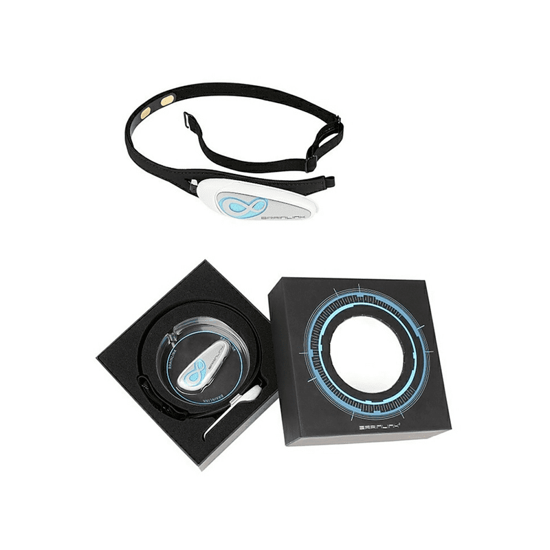 MACROTELLECT BrainLink Lite EEG, Neckband EEG-Headset Bluetooth weiß MACROTELLECT BrainLink Lite EEG, Neckband EEG-Headset Bluetooth weiß