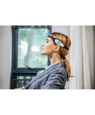MACROTELLECT BrainLink Lite EEG, Neckband EEG-Headset Bluetooth weiß