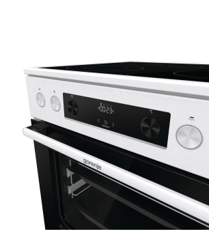 GORENJE GECS6C70WPA Standherd (EEK A, Elektrokochfeld, 71 Liter)