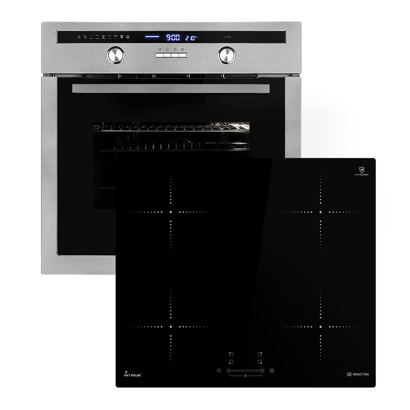KKT KOLBE SET8013IND59B, Herdset (Induktion, A, 70 Liter)