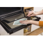 GORENJE BLACKSET4 INDUKTION , Einbauherd-Set (Induktionskochfeld, herdgebunden, A, 77 Liter)