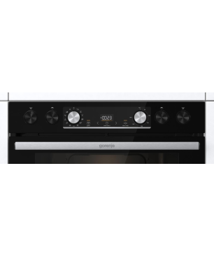 GORENJE BLACKSET4 INDUKTION , Einbauherd-Set (Induktionskochfeld, herdgebunden, A, 77 Liter)