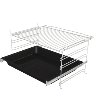 GORENJE BLACKSET4 INDUKTION , Einbauherd-Set (Induktionskochfeld, herdgebunden, A, 77 Liter)