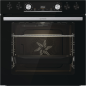 GORENJE BLACKSET4 INDUKTION , Einbauherd-Set (Induktionskochfeld, herdgebunden, A, 77 Liter)