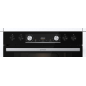 GORENJE BLACKSET4 INDUKTION , Einbauherd-Set (Induktionskochfeld, herdgebunden, A, 77 Liter)