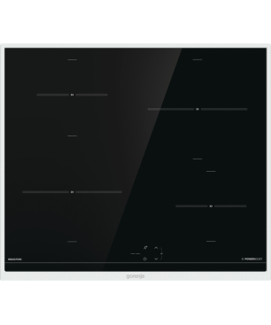 GORENJE BLACKSET4 INDUKTION , Einbauherd-Set (Induktionskochfeld, herdgebunden, A, 77 Liter)
